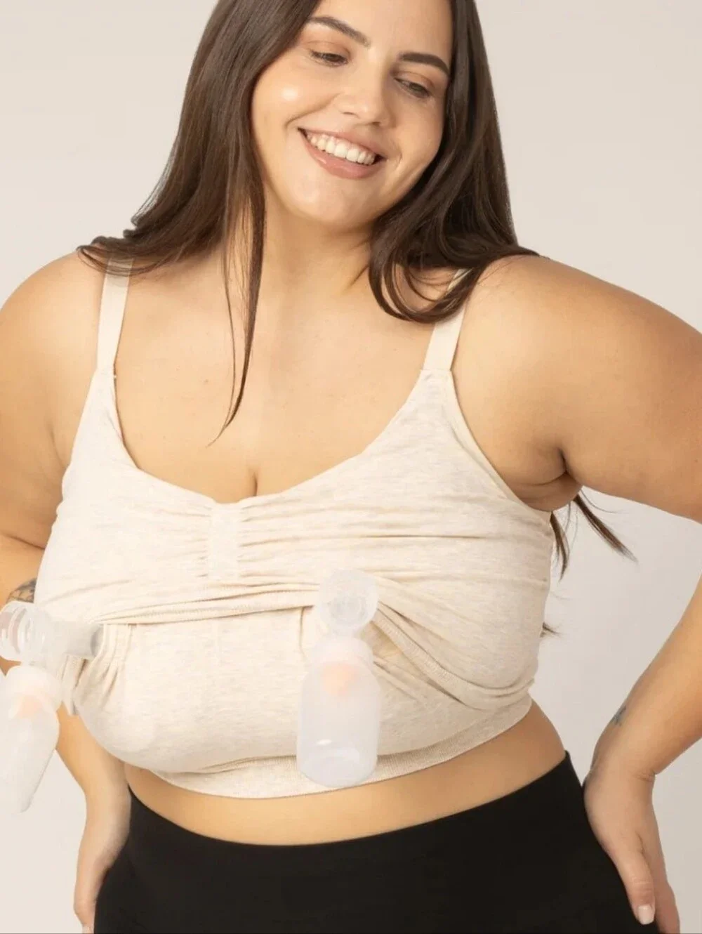 Kindred Bravley - Sublime Bamboo Hands-Free Pumping Lounge & Sleep Bra XLBusty